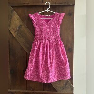 GAP Pink Kids Dress with Floral Design